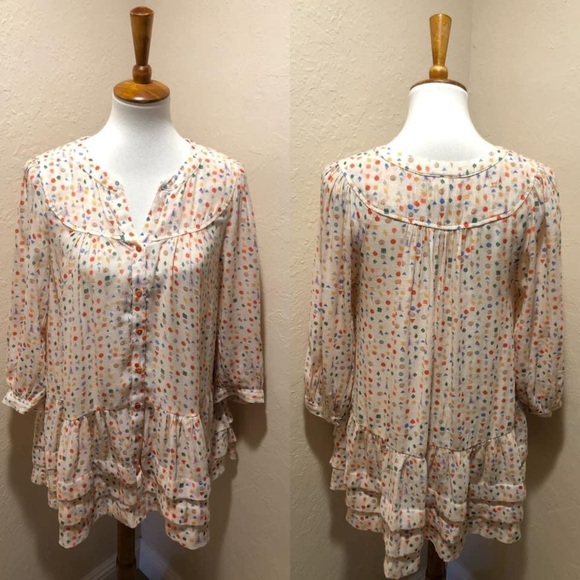 {Anthro} Maeve Paccia Shape Tunic - Picture 3 of 3